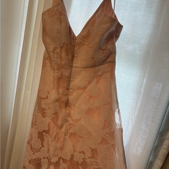 Lulu's Blush Floral Maxi Dress - Picture 3 of 5